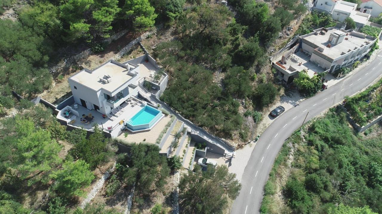 זיווגוסצה Villa Leona A Luxury Villa Near Makarska, Heated Pool חדר תמונה